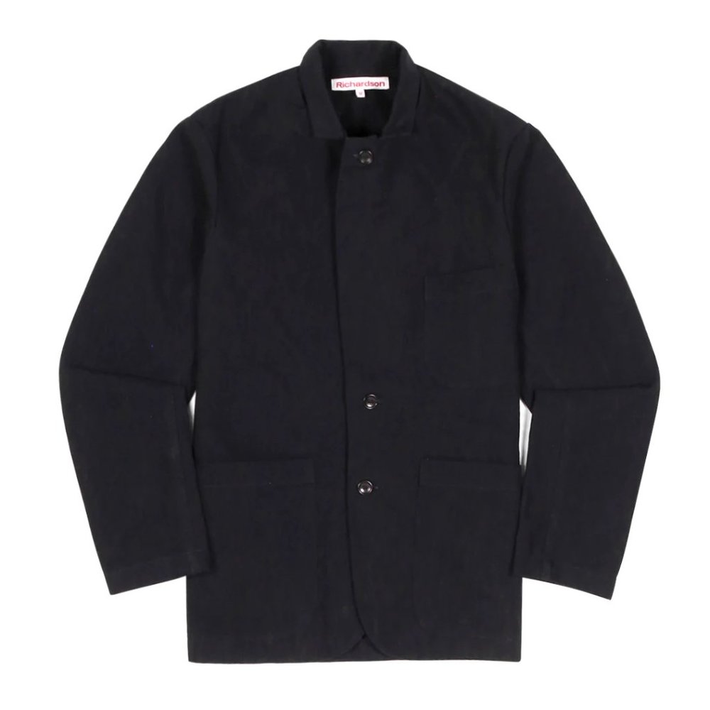 BLACK RICHARDSON UTILITY SUIT JACKET